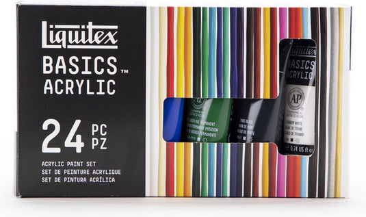 Liquitex basics acrylverf best sellers set - 24 tubes 22ml