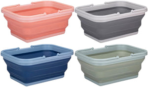 Alpina opbergmand opvouwbaar met handvat – opbergbox – assorti