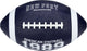 New port american football - large - marine wit