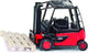 Siku linde vorkheftruck rood (1311)