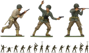 Airfix modelbouwpakket militaire voertuigen - 02703v wwii u.s. infantry - figures plastic - 1:32 - modelbouw