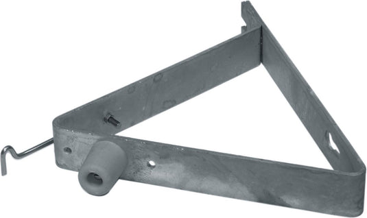 Gb deuropvaneugel 45° - met buffer - 275 x 250 mm - zware uitvoering
