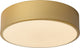 Lucide unar - plafonnière (plafondlamp) - ø 20 cm - led 3 stepdim - 1x12w 2700k - mat goud messing
