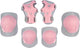 Nijdam skate beschermset kinderen - concrete rose - roze grijs - m