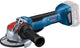 Bosch professional gwx 18v-10 p accu haakse slijper 125mm x-lock 18v basic body - 06019j4200