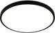 Rl live your light reality slope - plafondlamp - zwart mat - incl. 1x smd 34 w - afstandsbediening - geintegreerde dimmer - traploos instelbare lichtkleur - nachtlampje - dimbaar met schakelaar - niet geschikt voor externe dimmer - geheugenfunctie - timer