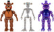 Jazwares five nights at freddys endo-series figure - endo-2 with toy freddy parts, vr freddy parts 15cm