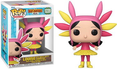 Funko the bob's burgers movie pop! pride vinyl figure louise itty bitty ditty committee 9 cm