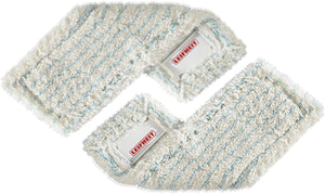 Leifheit profi xl vloerwisser overtrek - 42 cm - cotton plus - 2 stuks