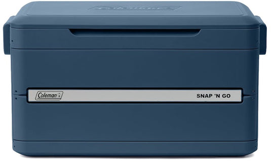 Coleman snap ‘n go blue sapphire 35qt inklapbare koelbox – 33 liter koelbox - antibacterieel - blauw