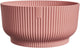 Elho vibes fold bowl 25 - plantenschaal voor binnen - 100% gerecycled plastic - ø 24.9 x h 12.1 cm - delicaat roze