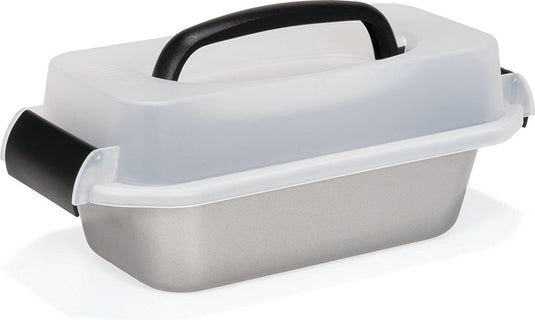 Patisse cakevorm silver top met draagdeksel 23 cm