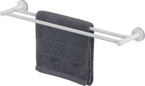 Tiger urban - handdoekrek dubbel 60 cm - zonder boren - boren of lijmen - wit