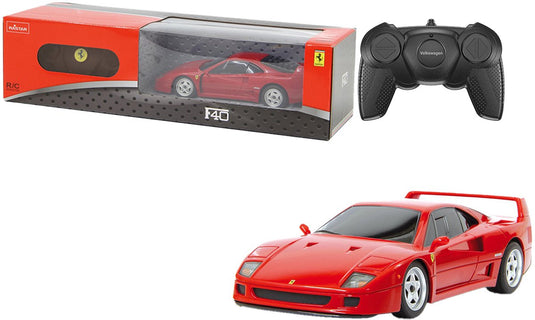Jamara rc voertuig auto - 405167 rc auto - ferrari f40 - rood - 2,4 ghz rc model kant en klaar - 1:24 bestuurbare auto