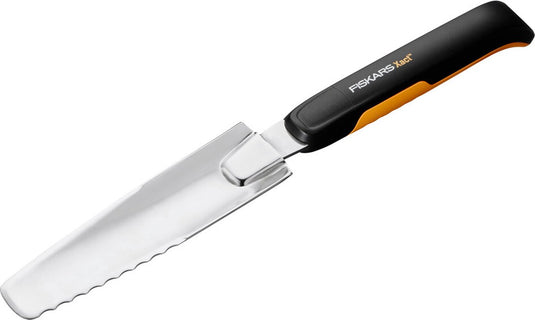 Fiskars xact™ onkruidsteker - onkruidmes - softgrip handvat - onkruidstekers - 338 mm