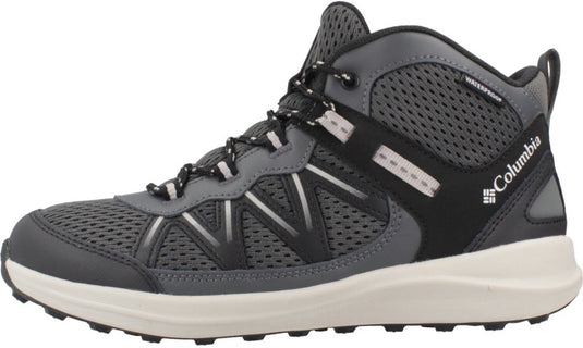 Columbia youth peakfreak rush™ mid waterproof unisex wandelschoenen - black, grill