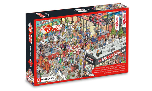 Denksport boosterbox - top 2000 puzzel (1000).