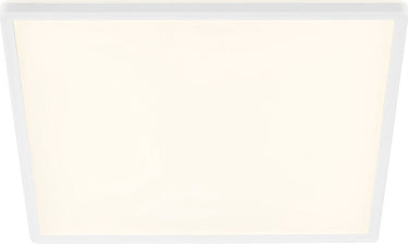 Briloner slim plafondlamp - led - achtergrondverlichting - 22w - 42x42cm - wit