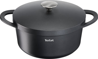 Tefal trattoria - braadpan - ø24 cm - gietijzer - geschikt voor inductie