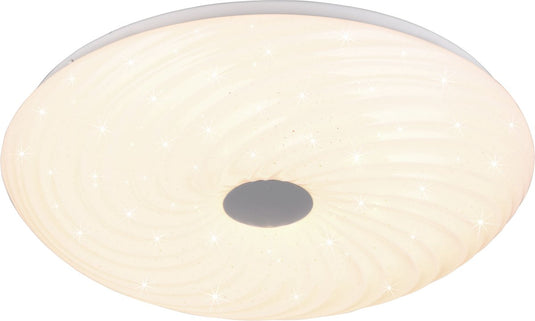 Rl live your light reality gravity - plafondlamp - wit - incl. 1x smd 22w - geintegreerde dimmer - lichtkleur verstelbaar - afstandsbediening