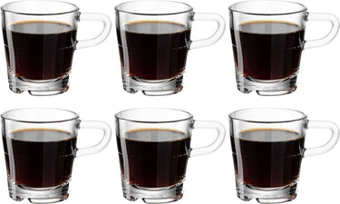 Leonardo senso espressoglas - 6 stuks