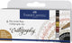 Faber-castell kaliegrafie pen - tekenstift - pitt artist pen - kalligrafie set - 6-delig - fc-167506
