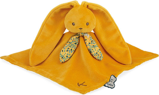 Kaloo lapinoo - knuffeldoek konijn - oker geel kleur