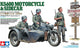 Tamiya modelbouwpakket auto - 35384 duitse ks600 motorfiets en zijspan - zündapp plastic - 1:35 - modelbouw