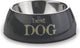 Beeztees best dog - hondenvoerbak - grijs - 14x4,5 cm