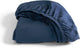 Cinderella - hoeslaken (tot 25 cm) - jersey - 80x200 cm - blauw