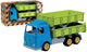 Androni kiepvrachtwagen dubbele lading met zachte wielen