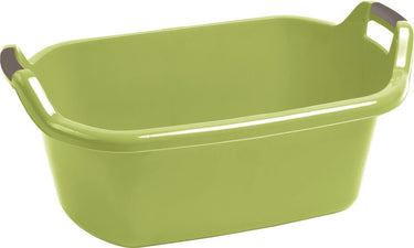 Curver - ovale miska - 55l - groen - met handvatten