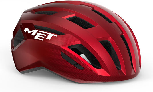 Met vinci mips fietshelm mannen vrouwen – wielerhelm racefiets volwassenen – trekking – maat s (52-56cm) – red allic glossy (rood)