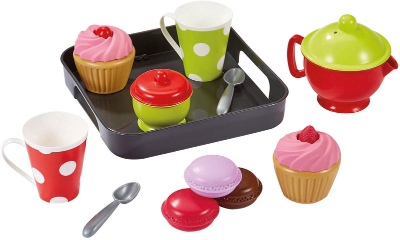 Load image into Gallery viewer, Écoiffier ecoiffier 100% chef cupcakes op dienlad speelset - 12dlg.
