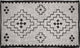 Woood omari vloerkleed - wol jute - naturel zwart - 1x160x230 cm
