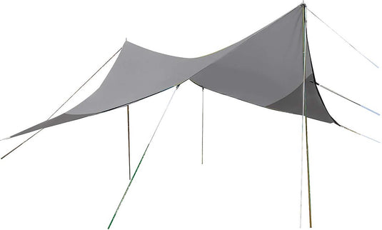Bo-camp - tarp - travel ruit - 4-hoekig - 4x4 meter