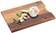 Gefu enno snijplank walnoothout 30 x 20 cm – luxe houten snijplank – dubbelzijdig