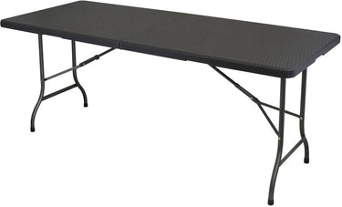 Eurotrail pavilion tafel rattan design - zwart