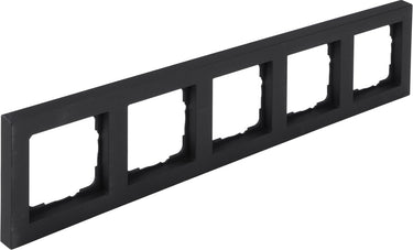 Q-link s-line afdekraam 5-voudig - zwart