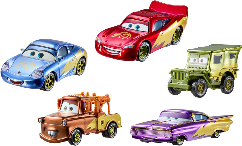 Afbeelding laden in galerijviewer, Mattel disney en pixar cars race om de 20ste verjaardag van radiator springs te vieren - set van 5
