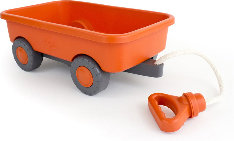 Load image into Gallery viewer, Green toys orange wagon
