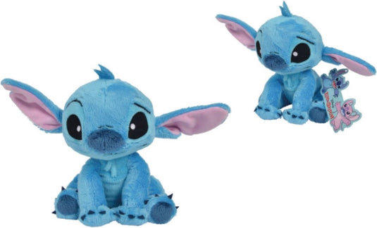 Simba disney - lilo stitch - stitch - 17 cm - pluche - blauw - alle leeftijden - knuffel