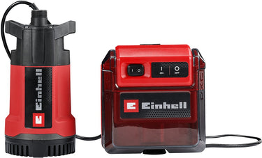 Einhell accu regentonpomp - ge-pp 36 rb-a li solo - power x-change - 36 v li-ion - max. levercapaciteit: 4.500 l u - max. opvoerhoogte: 30 m - max. dompeldiepte: 4 m - excl. accu en lader