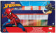 Multiprint spiderman kleurset met stempels, 41dlg.