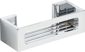 Wenko turbo-loc bralia wandrek chroom 30x9cm - doucherek - douchemand - bevestigen zonder boren - zelfklevend