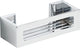 Wenko turbo-loc bralia wandrek chroom 30x9cm - doucherek - douchemand - bevestigen zonder boren - zelfklevend