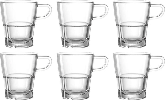 Leonardo senso koffieglas - 6 stuks