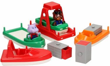 Bigjigs houten rails - brandweerhaven