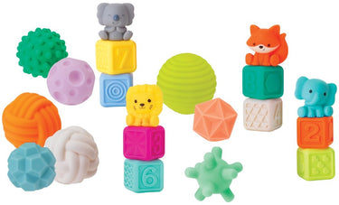 Infantino super soft stackables activity speelset
