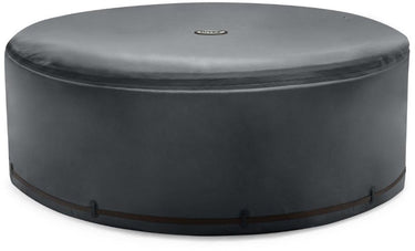 Intex thermische cover voor purespa 6-persoons spa - rond - donkergrijs - ø218 x h72 cm